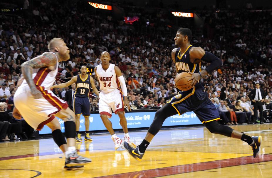 Paul George (Pacers) e Chris Andersen (Usa Today)